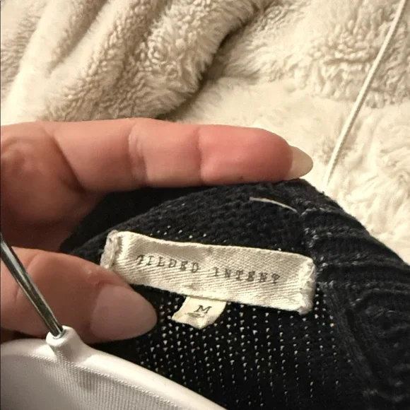 Gilded Intent Black/grey Women's Sweater - Picture 3 of 12